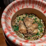 踝 - 牡蠣の炊き込みご飯