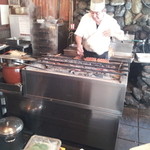 八ツ目や にしむら - 調理場の様子