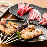 やき亭ぼーの - 刺身盛り 焼物盛り合せ