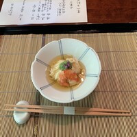 葉山 日影茶屋 - 先付　ホッとするお味でした