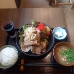 しょうが焼き 花緑青 - 