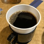 釣船茶屋ざうお - フリードリンクのアイスコーヒー