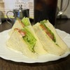 支留比亜珈琲店 - 野菜サンド(ハーフ)
