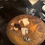 ビストロヌフ - フランス産チーズの盛り合わせ