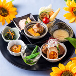 串揚げ 和が家 - 出汁香る旬菜プレート(夏)