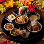 串揚げ 和が家 - 出汁香る旬菜プレート(秋)