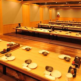 宴会用の個室が充実