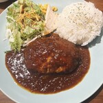 レストラン マカロニキッチン - ハンバーグ♪