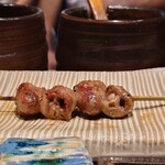 鳥さき - 焼鳥マルハツ(心臓)