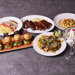 ハードロックカフェ - 料理写真:5000円コース