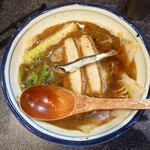 烈志笑魚油 麺香房 三く - かけら~めん♪