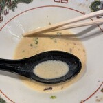 濃厚豚骨ラーメン だるま一家 - 