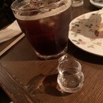 カフェ・ル・グレ - エスプレッソのアイスコーヒー　セットで550円