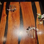 レストランRyu - 手作りテーブル