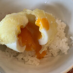 天ぷらめし 天之助 - 卵パッカーン