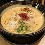 らーめん、肉丼ぶり 吉成鶏白湯 鶏神 - 味噌ラーメン