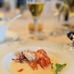 ルーキスガーデン - ・オマール海老のボイル　ホワイトチリソース