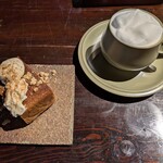 一輪 - キャロットケーキ＆カフェオレ