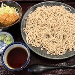 十割そば会 - 料理写真:お得丼セット※もり大盛・ミニとり天丼