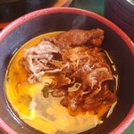 しゃぶしゃぶ・日本料理 木曽路 - 玉子に肉