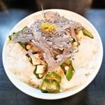 魚笑 - 生シラス丼（自己流）