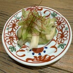 炉端とおでん 呼炉凪来 - セロリの浅漬
