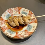 うなぎ ひらやま - 肝のポン酢仕立て