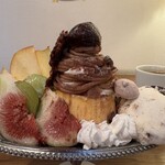 uni CAFE - 【数量限定】 『季節のプリンアラモード¥1,900』 ※ドリンク付(一部有料)