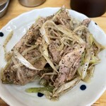 えんふく家 - 白ネギチャーシュー（50円）