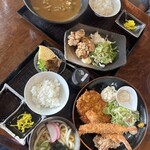 168 Shokudo Cafe - 咖喱定食 & 虾天妇罗定食