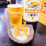 味楽 - 着席後すぐにいただける心遣いが嬉しい。
