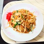 味楽 - ラーメンスープが活きた、サラッと仕上げの"ソース焼きそば"。