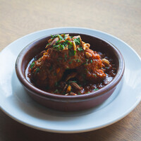 スペイン風ミートボール " アルボンディガス " アーモンドトマトソース