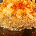 たぬきは飲み物。 - カットサンプル。白米はツユに浸かり何処へ…でもコレが美味いんです