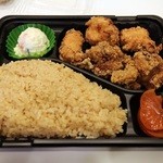 からあげ&弁当 トリとん - 醤油MIX弁当