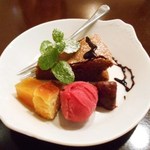 阪南洋風食堂クゥクゥ - ランチ　デザート