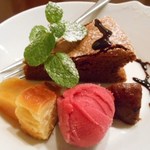 阪南洋風食堂クゥクゥ - ランチ　デザート