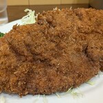 洋食すいす - Ｍサイズで普通の店のＬサイズよりデカい；