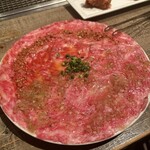 代官山焼肉 kintan - サーロインユッケ