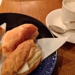 ブラジレイロ - ホットサンドセット　ハムチーズ　アップルシナモン