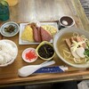 ななほし食堂 - 251014火　沖縄　ななほし食堂　三枚肉そば小650円＋390セット（ポー玉）