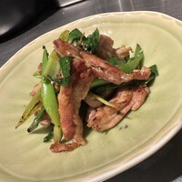 せせりと九条葱の柚子胡椒焼き