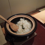 島宿　真里 - 朝食　オリーブご飯