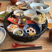お料理 真 - 季節の籠盛り和御前