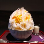 三日月氷菓店 - 『かぼちゃミルク』(1400円)～!!( ^o^)ﾉ