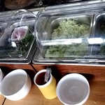 おにぎり あぜっこ - サラダバー