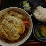 丸屋 - かつ蕎麦ランチ