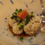 ふく田 - たら白子ポン酢（1,200円）