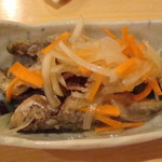 ふく田 - あじ南蛮漬け（600円）