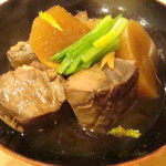 ふく田 - ぶり大根煮（900円）
